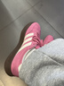 adidas「T頭鞋」BARREDA板鞋德訓鞋男女阿迪達斯輕運動(dòng) 粉色/漢玉白/樹(shù)脂黃   37 曬單實(shí)拍圖