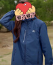 美津濃戶(hù)外夾克男女登山服鋒衣外套防風(fēng)抓絨內里衣服 曬單實(shí)拍圖