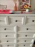 愛(ài)迪威五斗柜實(shí)木特價(jià)清倉臥室抽屜儲物柜客廳收納柜子家用五斗櫥斗柜 60cm長(cháng)3層米白色--整體送貨 整裝 曬單實(shí)拍圖