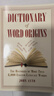 詞源詞典 8000多個(gè)英語(yǔ)單詞的歷史 Dictionary of Word Origins John Ayto Histories of English Language Words 曬單實(shí)拍圖