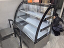 雪花三層柜涼菜展示柜熟食柜直冷風(fēng)冷冰柜冷藏柜鹵菜鴨脖柜保鮮柜商用點(diǎn)菜串串柜熟肉雞爪鴨貨串串柜 【豪華全銅管】1.2米后開(kāi)門(mén)弧形款 曬單實(shí)拍圖