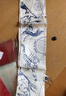 上海故事星座真絲小絲巾女100%桑蠶絲飄帶緞面圍巾女送人禮物星座-米白 曬單實(shí)拍圖