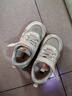 安踏兒童運動(dòng)鞋女?huà)胪療粜?5年冬季新款閃燈科技跑鞋寶寶學(xué)步鞋 凝脂白/水粉橙-1 26 鞋內長(cháng)16cm 曬單實(shí)拍圖