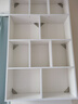 超益嘉 實(shí)木墻上置物架壁掛式書(shū)架壁掛墻面儲物柜收納吊柜墻壁柜創(chuàng  )意架 4層長(cháng)100深20高129白色 曬單實(shí)拍圖