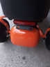 飛鴿折疊電動(dòng)三輪車(chē)家用小型接送孩子老年人休閑親子輕便電瓶車(chē) 【雙座】白色-黑色-橙色-紅色【客服備注】 雙驅爬坡款【汽車(chē)鋰電池】20安-70里 曬單實(shí)拍圖