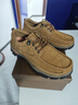 駱駝（CAMEL）男鞋子春夏季透氣牛皮休閑工裝鞋通勤高端軟底商務(wù)皮鞋男士 G13A307163 駝色 40 曬單實(shí)拍圖