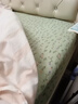 唐裔夏季純棉老粗布床單單件100全棉單人被單宿舍床笠套罩床蓋三件套2 紫荊【全棉老粗布面料】 單床笠-150x200cm【4-25cm床墊】 曬單實(shí)拍圖