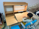 光明園迪燈桌一體兒童學(xué)習桌小學(xué)生書(shū)桌套裝可升降寫(xiě)字桌課桌椅悅者120pro 悅者120 pro+V7-2F卡其+藍椅套 曬單實(shí)拍圖