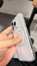 綠聯(lián)【環(huán)保認證】適用iphone16pro手機殼蘋(píng)果16Pro保護套磁吸殼超薄MagSafe充電防摔鏡頭全包簡(jiǎn)約透明 曬單實(shí)拍圖