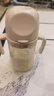 貝因愛(ài)直飲吸管奶瓶一歲以上2歲3歲-6歲寶寶ppsu防摔防漏喝奶喝水學(xué)飲杯 奶瓶+雙吸水嘴+彩虹背帶 270ml 曬單實(shí)拍圖
