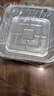 潔日邦空氣炸鍋8英寸方形錫紙碗食品級燒烤專(zhuān)用碗耐高溫烤箱烘焙盤(pán)野餐 曬單實(shí)拍圖