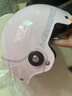 邁阿莫爾（MYARMOR）頭盔電動(dòng)車(chē)女3c認證新國標A類(lèi)摩托車(chē)半盔四季通用電瓶車(chē)安全帽 均碼（頭圍54-61cm）櫻花粉 曬單實(shí)拍圖