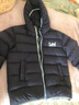 Lee童裝兒童羽絨服輕薄保暖舒適2025冬季新款百搭潮時(shí)尚男女童外套 藏青 160 （充絨量65克） 曬單實(shí)拍圖