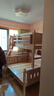 全友（QUANU）家居多功能兒童房實(shí)木儲物床臥室上下雙層高低子母小孩床政府補貼 【掛梯】上下床+書(shū)架+底抽 1.5x1.9米【0貼皮全實(shí)木】 曬單實(shí)拍圖
