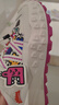 快樂(lè )瑪麗（J&M）運動(dòng)鞋女春季厚底戶(hù)外露營(yíng)登山鞋丑萌溶解休閑老爹鞋 玫紅色 38  曬單實(shí)拍圖