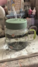 摩登主婦小枝蕁玻璃杯創(chuàng  )意帶蓋水杯辦公室吸管杯耐熱小清新杯子 曬單實(shí)拍圖