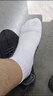 棉十三襪子男士短襪春夏季抗菌防臭透氣純色低幫黑白短筒襪不掉跟10雙 曬單實(shí)拍圖