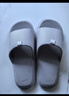 三利抗菌拖鞋防滑室內家居涼拖鞋男士女浴室外穿夏 灰色 40-41 曬單實(shí)拍圖