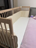 babycare嬰兒床高護欄拼接大床新生兒寶寶床實(shí)木多功能兒童床200*60cm 曬單實(shí)拍圖