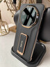 甲介【腕帶支架】華為Mate80RS非凡大師手機殼新款薄無(wú)邊框防摔保護套輕奢時(shí)尚高端皮質(zhì)網(wǎng)紅男女款 【曜石黑】手持腕帶+旋轉支架+薄無(wú)邊框 華為Mate80RS非凡大師 曬單實(shí)拍圖