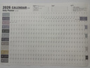 錦兔2026年全年無(wú)折橫計劃表莫蘭迪簡(jiǎn)約年歷 365天打卡全年大張日歷裝飾臺歷年歷計劃表 2026全年計劃-大號橫款(無(wú)折痕)附帶貼紙+膠帶 曬單實(shí)拍圖
