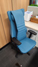 傲勝（OSIM）按摩椅小型人體工學(xué)天王椅+踩背按摩電腦辦公椅電競學(xué)習椅OS-8245藍色【有腳踏】生日禮物實(shí)用 曬單實(shí)拍圖