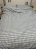 潔麗雅（Grace）A類(lèi)7A抗菌四件套100%純棉新疆棉床上用品1.5/1.8米床 海鹽奶椰 曬單實(shí)拍圖