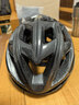 戶(hù)外騎行外賣(mài)騎手自行車(chē)頭盔男女通用透氣一體成型超輕安全帽可調 083碳黑色 曬單實(shí)拍圖