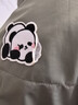 范爺家小熊貓自粘布貼無(wú)痕修復羽絨服破洞補丁貼DIY兒童衣服褲子刺繡貼 曬單實(shí)拍圖