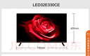 康佳電視 LED32E330CE 32英寸 老人家用臥室電視 窄邊高清平板電視 開(kāi)機無(wú)廣告 二級能效 家電以舊換新 曬單實(shí)拍圖