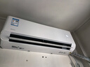 美的空調 大1.5匹 同級冷靜星一級能效 省電變頻 純銅管 臥室空調掛機 國家補貼KFR-35GW/N8HX1-P1 曬單實(shí)拍圖