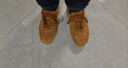 環(huán)球小眾棕色德訓鞋男款2026新款春季百搭運動(dòng)鞋子男鞋內增高休閑板鞋 曬單實(shí)拍圖