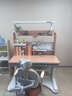 COXIDA德國Coxida兒童學(xué)習桌椅套裝家用可升降學(xué)生寫(xiě)字桌實(shí)木課桌椅書(shū)桌 1.2米原木風(fēng)學(xué)習桌Pro款灰椅護眼套裝 曬單實(shí)拍圖