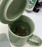 龍泉青瓷茶杯辦公杯陶瓷茶具家用喝茶杯純手工泡茶杯帶柄杯子普洱茶杯水杯 弟窯大跳叨粉青-禮盒裝 曬單實(shí)拍圖