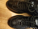 戈耐新款休閑皮鞋男士真皮運動(dòng)鞋男板鞋秋冬季保暖鞋子男鞋內增高潮鞋 黑色【真牛皮】 耐磨軟底 四季款 42 (260mm) 曬單實(shí)拍圖