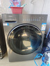 海爾滾筒洗衣機全自動(dòng)帶烘干12KG 20年防生銹 洗烘一體9KG 超薄平嵌 藍盾除菌 八維減震 XQG120-HL58A1 曬單實(shí)拍圖
