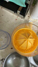 京嚴手動(dòng)榨汁機壓汁機壓汁器手搖橙子石榴檸檬榨汁器家用小型渣汁分離 鮮奶黃【100%原汁率|3秒出汁|輕松省力】 牢固吸附不打滑 防塵罩干凈衛生 渣汁分離 曬單實(shí)拍圖