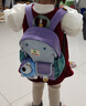 SHUKIKU樂(lè )兜兜兒童公仔雙肩包幼兒園書(shū)包小學(xué)生防潑水背包 海鹽茄紫 S+ 曬單實(shí)拍圖