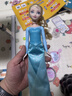 芭比（Barbie）女孩兒童玩具生日禮物公主娃娃-冰雪奇緣1艾莎公主娃娃HLW47 曬單實(shí)拍圖