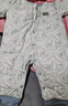 婧麒（JOYNCLEON）嬰兒秋冬夾棉保暖棉衣新生兒哈衣棉連體衣寶寶加厚 Jlt200710 曬單實(shí)拍圖
