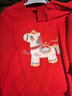 班尼路（Baleno）本命年紅色衛衣男女款2026年新款生肖馬年本命年衣服喜慶長(cháng)袖上衣 曬單實(shí)拍圖