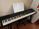 美得理（MEDELI）電鋼琴SP-C120重錘88鍵配重便攜重錘電子鋼琴 黑色琴頭+黑腳架 曬單實(shí)拍圖
