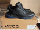 愛(ài)步（ECCO）高爾夫球鞋男 Golf鞋子男耐磨運動(dòng)鞋休閑鞋 高爾夫超輕132274 HL 黑色13227401001 41 曬單實(shí)拍圖