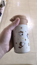 史努比（SNOOPY）保溫杯小容量316不銹鋼迷你吸管口袋杯學(xué)生男女士小巧便攜水杯子 曬單實(shí)拍圖