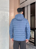 波司登26春季鴨絨輕薄羽絨服連帽三防科技男短款外套B260135007DS 曬單實(shí)拍圖