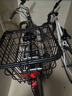 自行車(chē)后貨架快拆折疊車(chē)尾架支架成人單車(chē)配件山地車(chē)后筐騎行裝備 半快拆后貨架+帶蓋車(chē)筐 曬單實(shí)拍圖