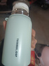 Jidaocook316不銹鋼保溫杯迷你水杯提繩便攜隨手杯男女生杯子茶水分離學(xué)生 【新品上市】?jì)?yōu)雅綠 500ml 【316食品級不銹鋼】 曬單實(shí)拍圖
