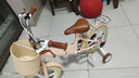 鳳凰（Phoenix）兒童自行車(chē)3-4-6-10歲寶寶腳踏車(chē)男孩女孩童車(chē)折疊單車(chē) 仰望櫻花粉+一體輪-帶后座款 14寸（建議身高100-120cm） 曬單實(shí)拍圖
