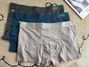 有棵樹(shù)（YOUKESHU）10A抑菌男士?jì)妊澞心鸂柲惺缴ＰQ絲內檔男生高彈大碼平角棉褲衩 曬單實(shí)拍圖