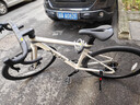 喜德盛公路自行車(chē)AD300油碟UCI車(chē)架2x10速中空一體牙盤(pán)桶軸破風(fēng)車(chē) 白蛇 480mm（適合身高165-175cm） 曬單實(shí)拍圖